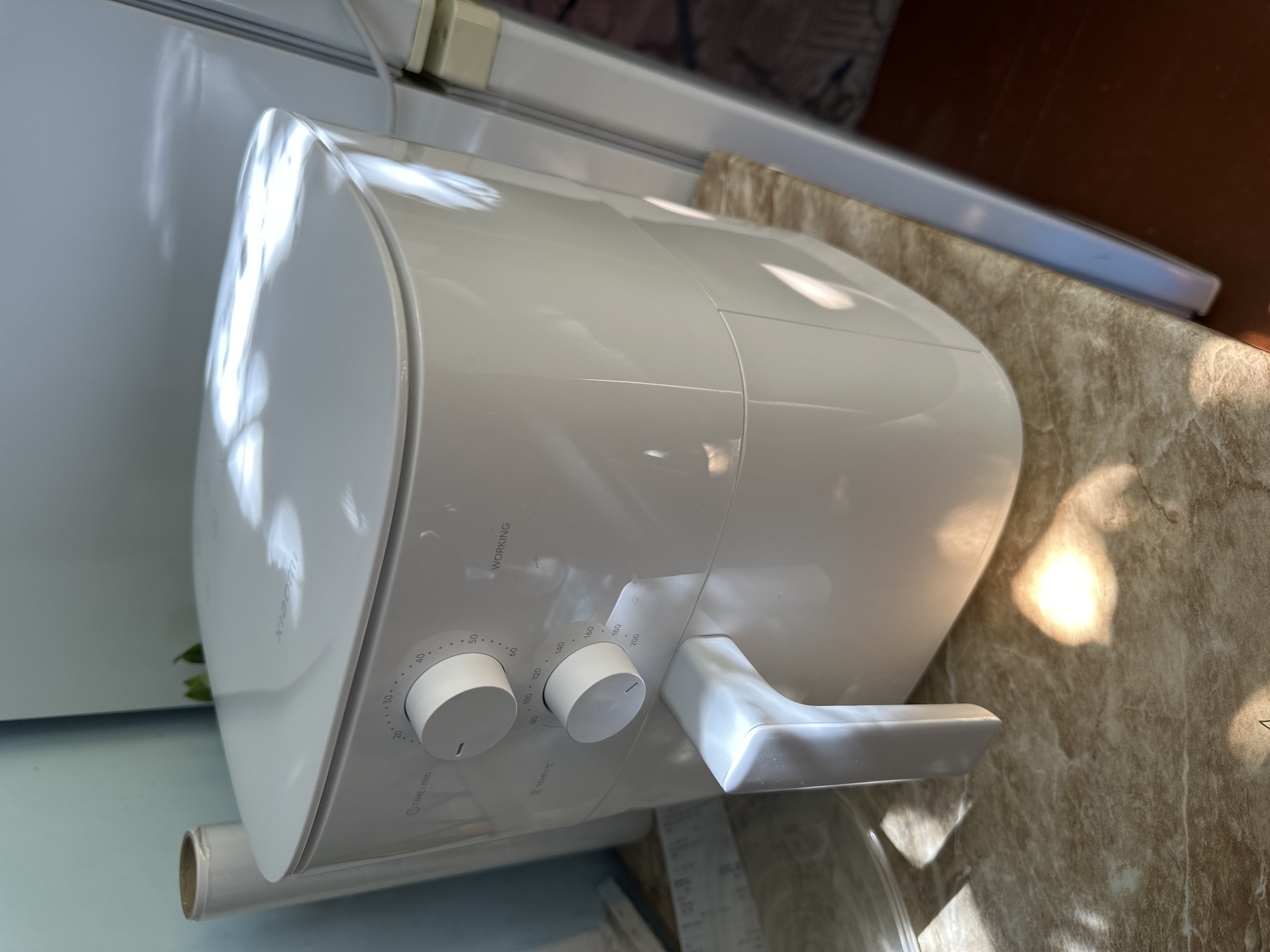 Xiaomi Smart Air Fryer aqlli aerogril 6.5 l/5.5 l, tayyor retseptlar bilan, global versiya
