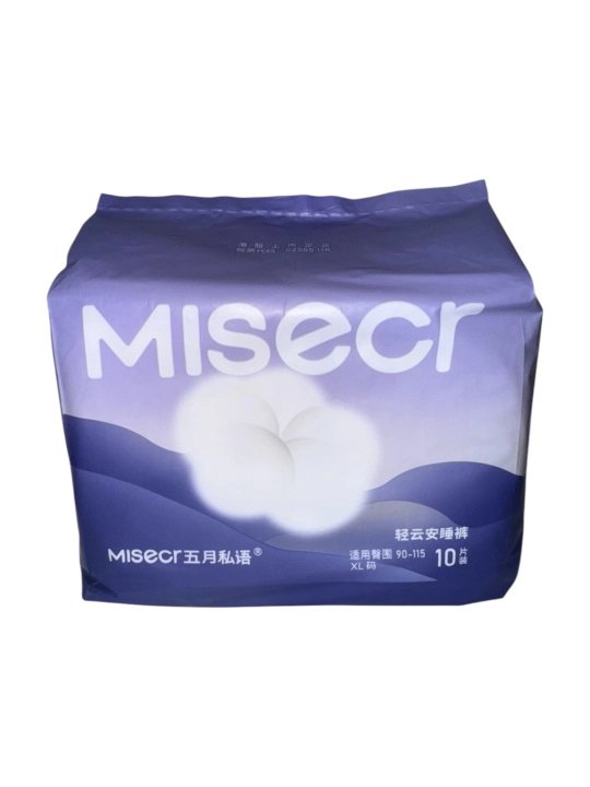 Ayollar gigiyenik menstrual trusiklari, tungi, 1 qadoqda 10 dona - 