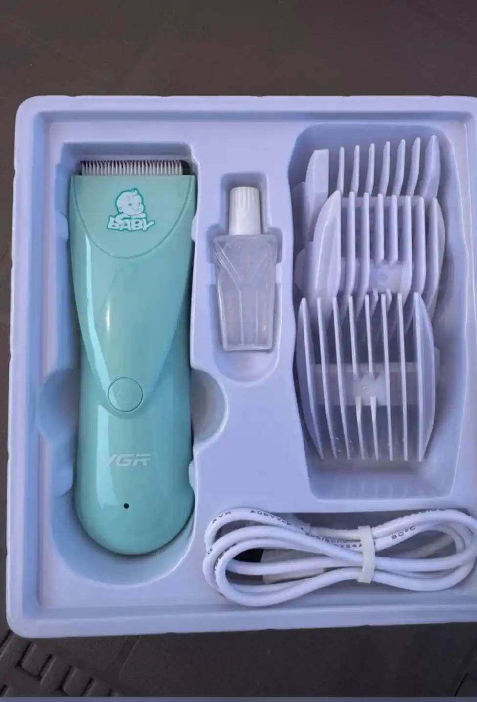 Baby Trim VGR безопасная машинка для стрижки волос детей