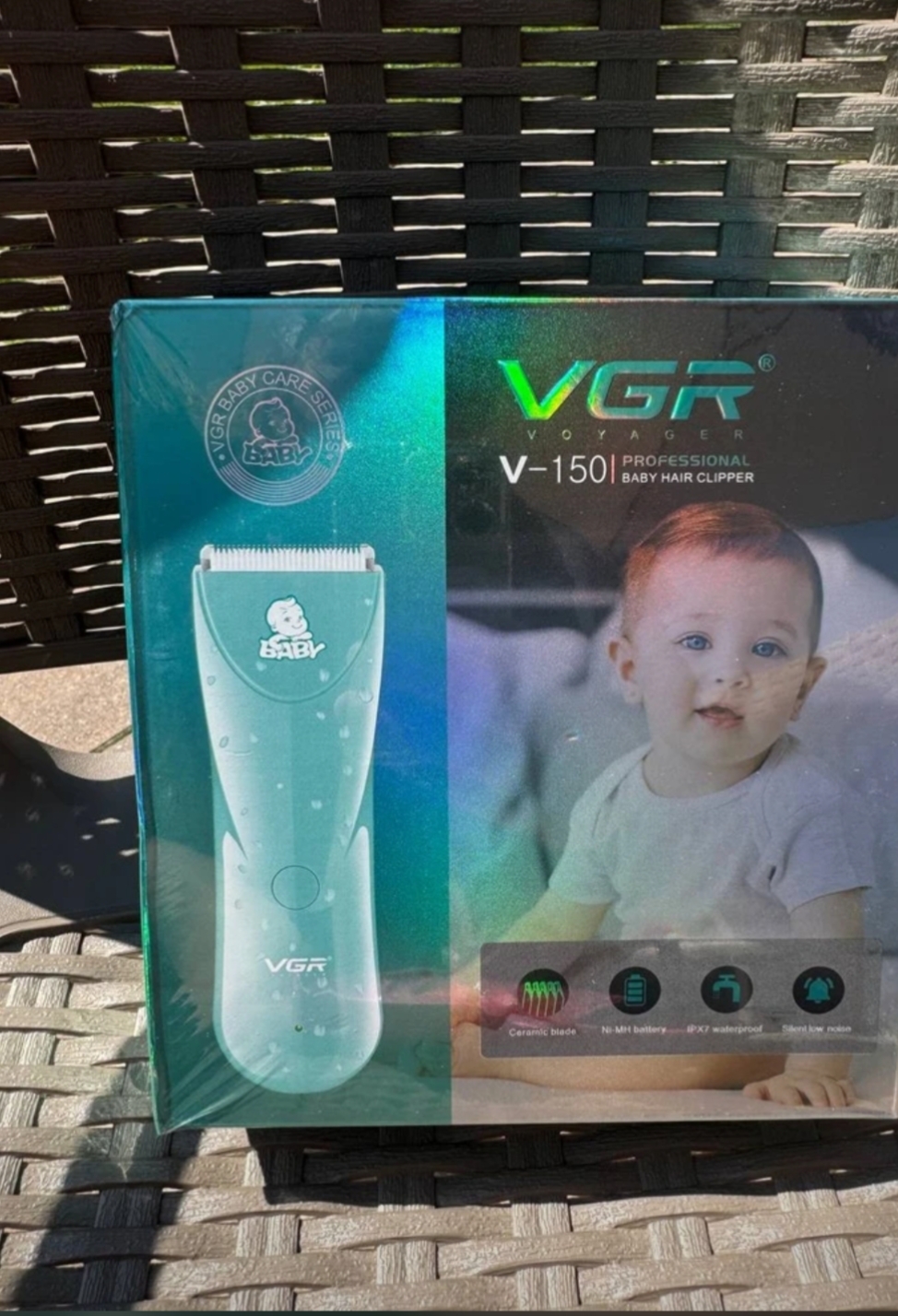 Baby Trim VGR безопасная машинка для стрижки волос детей