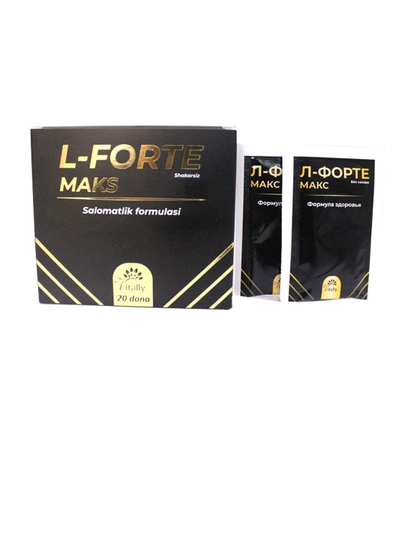L-FORTE MAKS Testosteronni oshiradi, aloqa davomiyligini uzaytiradi