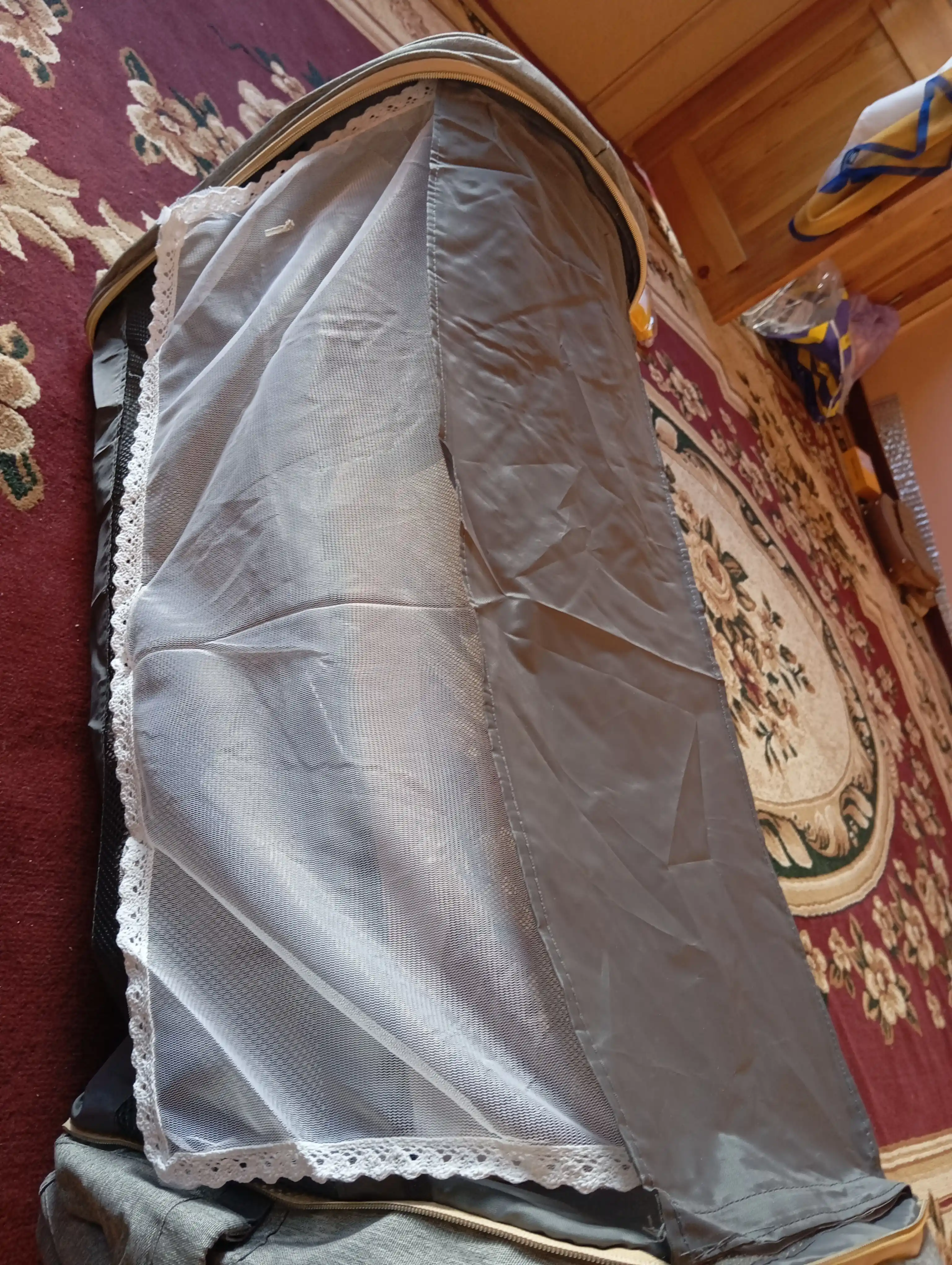 Onalar uchun ryukzak sumkasi, transformator karavot