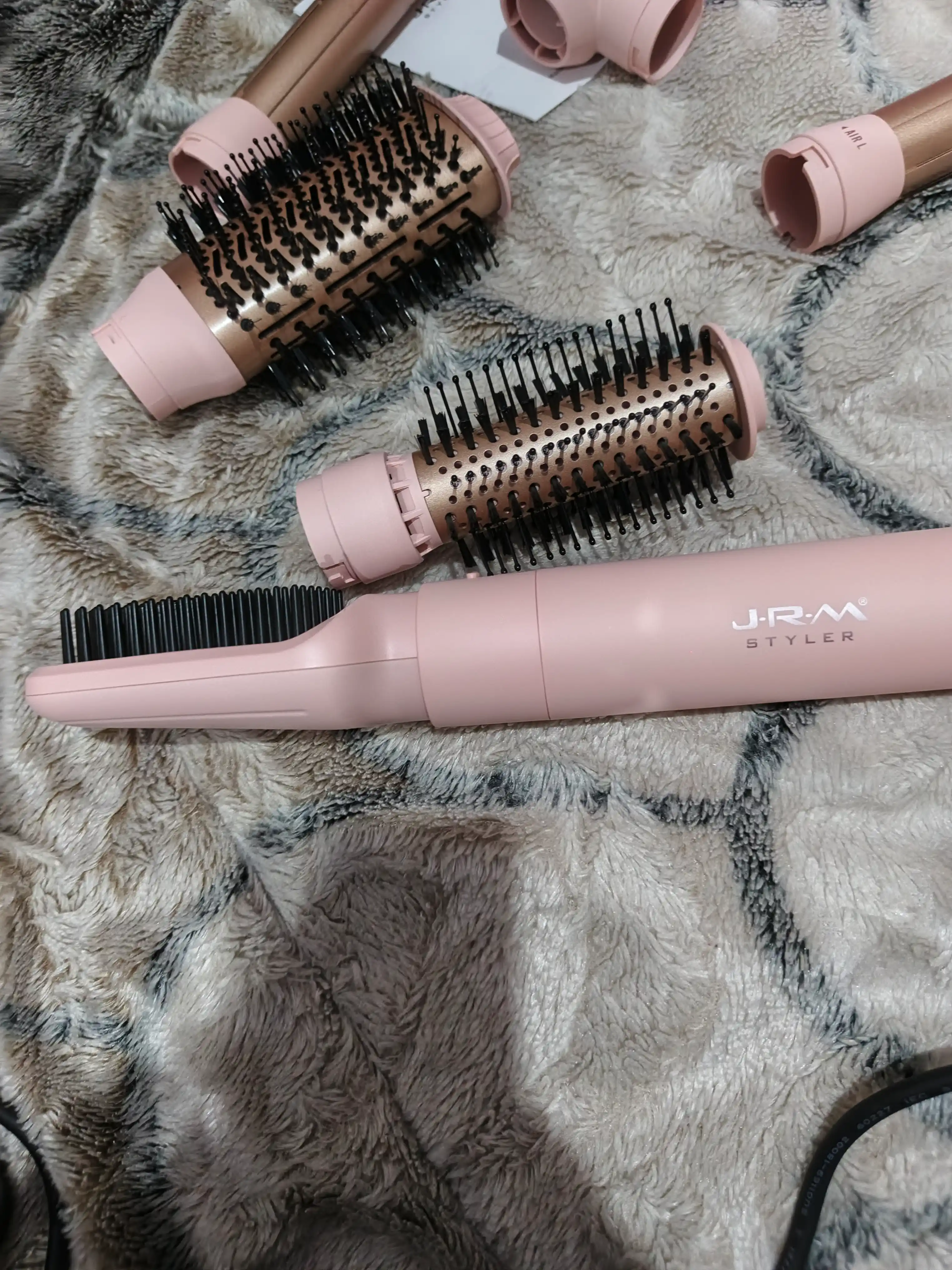 Фен для волос Airwrap JRM styler, 6 в 1, воздушная укладка и автоматическая плойка