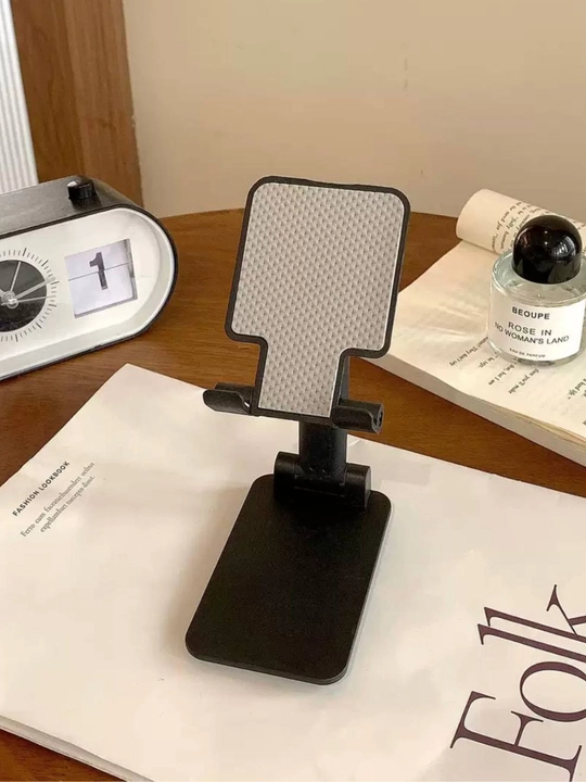 Telefon va planshet uchun sozlanadigan, buklanadigan taglik-ushlagich