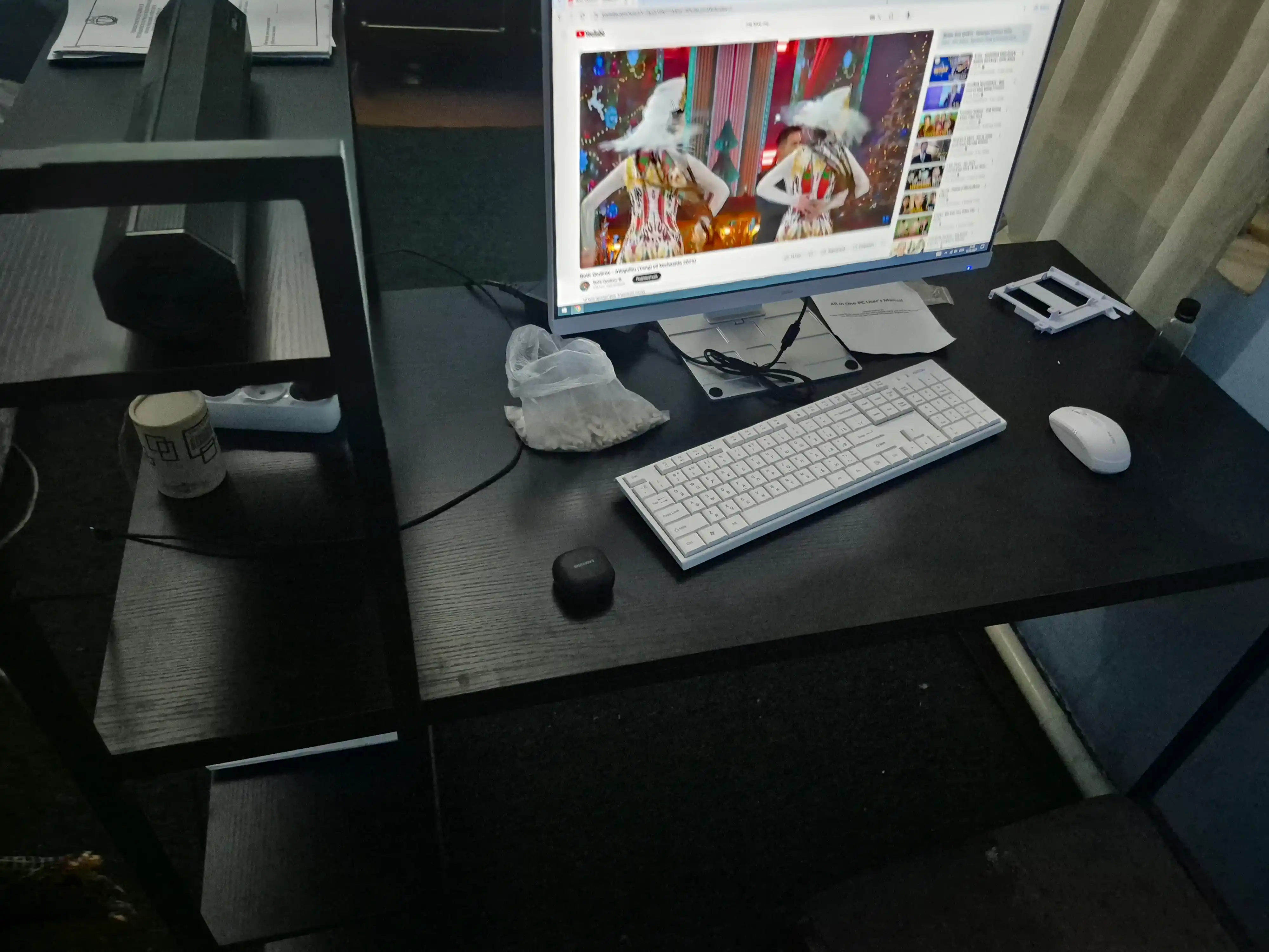 Monoblok 24" H610, i3/i5 12-avlod, SSD 128-1024GB, DDR4 8/16GB, klaviatura + mishka sovg'a