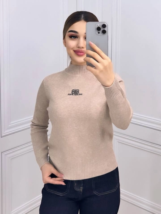 Ayollar sviterlari, qizlar uchun, asosiy bluzka, sviter, qish, kuz, standart 46-50, Xitoy - 