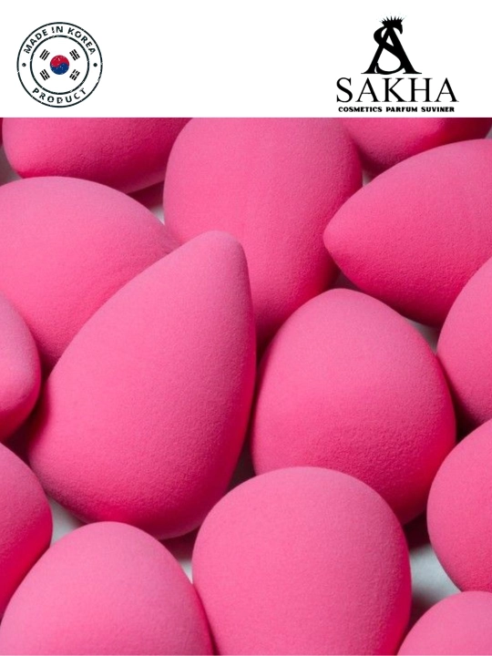 Sponge Beautyblender Makeup Sponge, розовый, Latex Free
