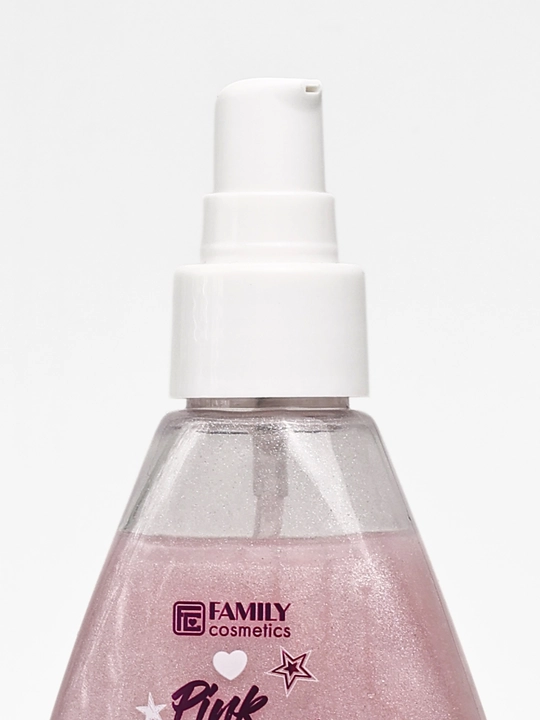 Шиммер мист для тела и волос Gold Glam, Pink Revolution, Silver Sparkle, 150 мл