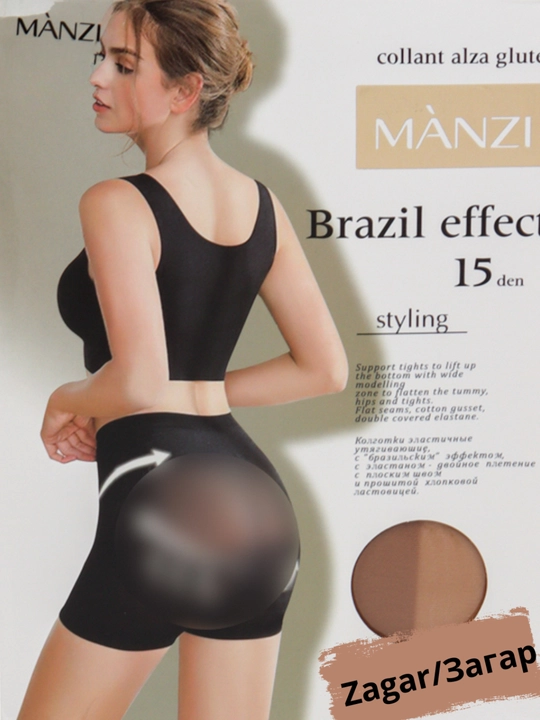 Женские колготки с утяжкой 15 ден Manzi - 