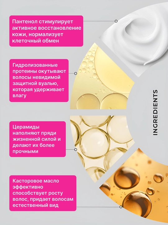 Спрей крем для роста и защиты волос ZODIAC, несмываемый, термозащита, 25 в 1, 100 мл