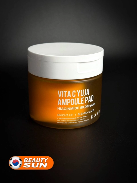 Yuz uchun ampula pad, DABO, Vita c yuja ampoule pad, 120 ml