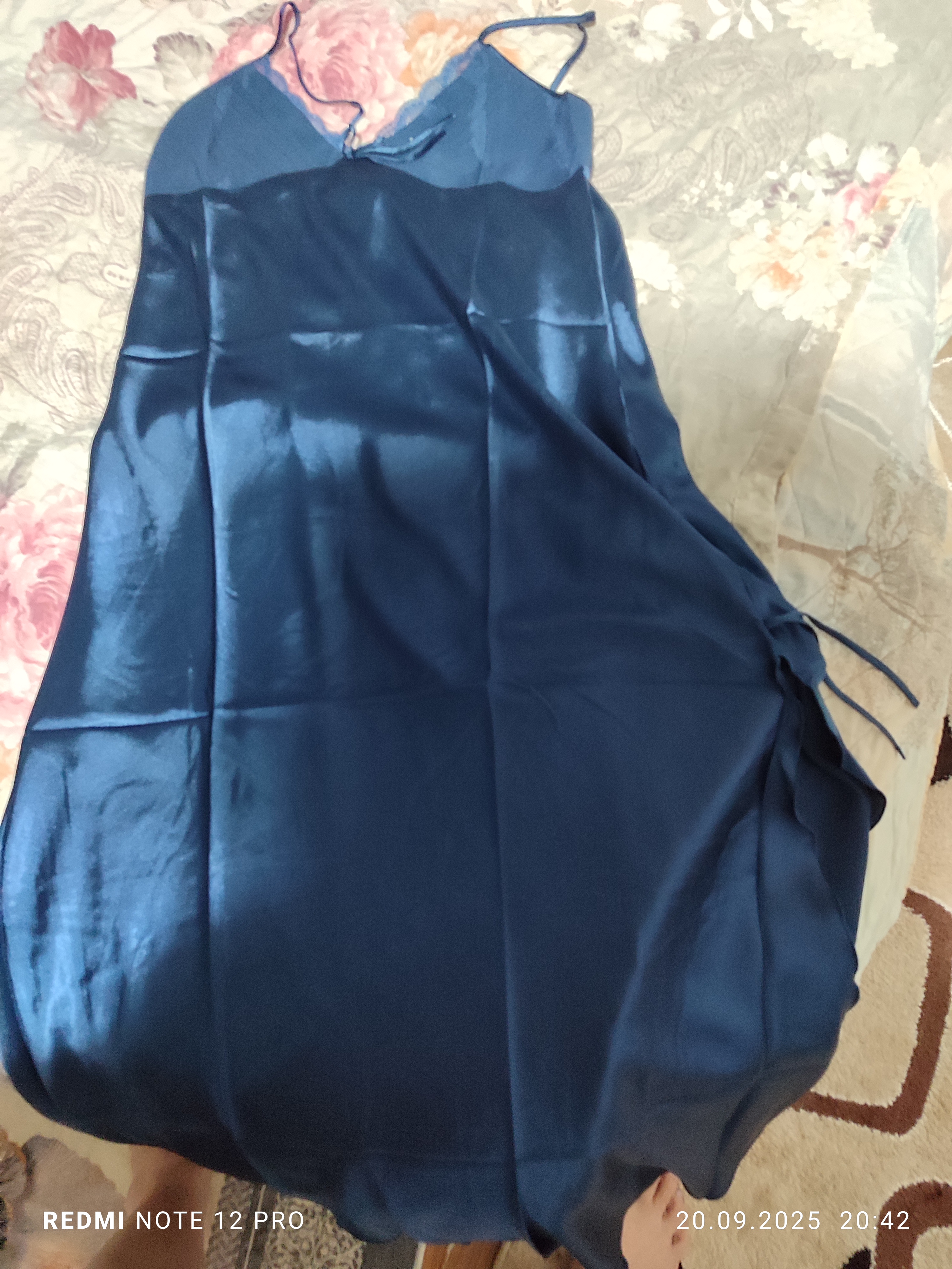 Ipakli pijama Kioko, ayollar tungi ko`ylaki lyamkada, ayollar pijamasi