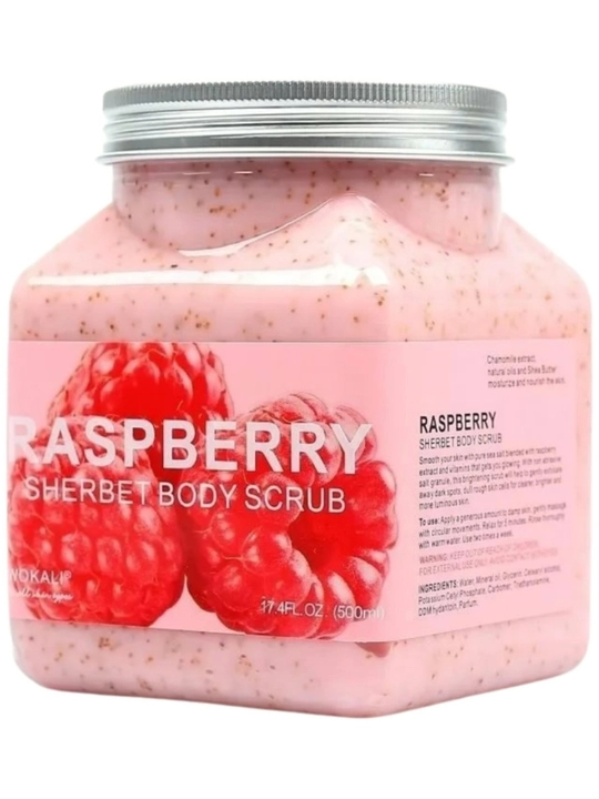 Tana va yuzni tozalash uchun skrab piling Wokali Sherbet Body Scrub, 500 ml