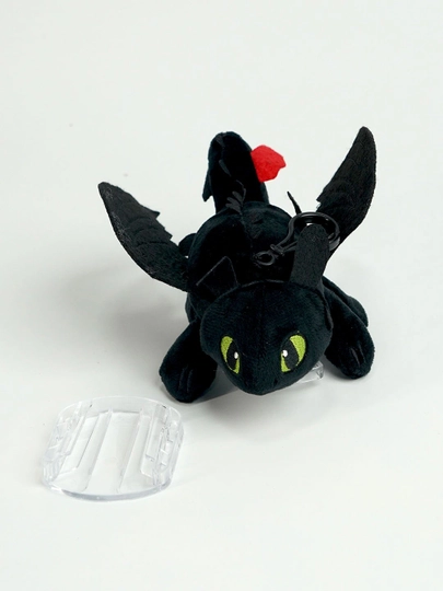 Дракон беззубик дневная фурия игрушка мягкая, аксессуар в машину — DADSHOP-AJDARLA-ЧЕРН