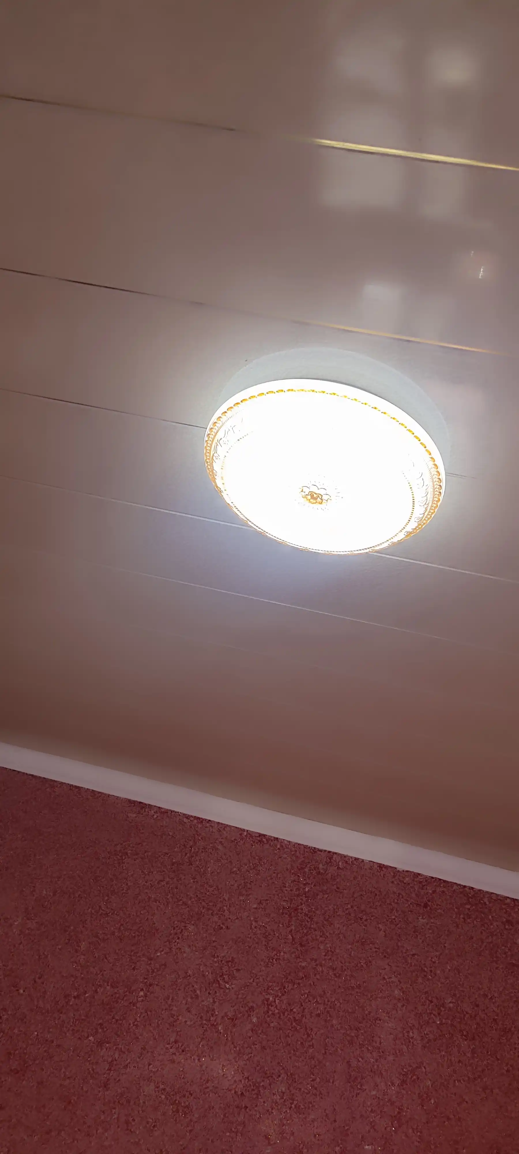 LED qandil, plafon 48 W, shift chiroq, 40 sm, yotoqxona, yashash xonasi, oshxona uchun