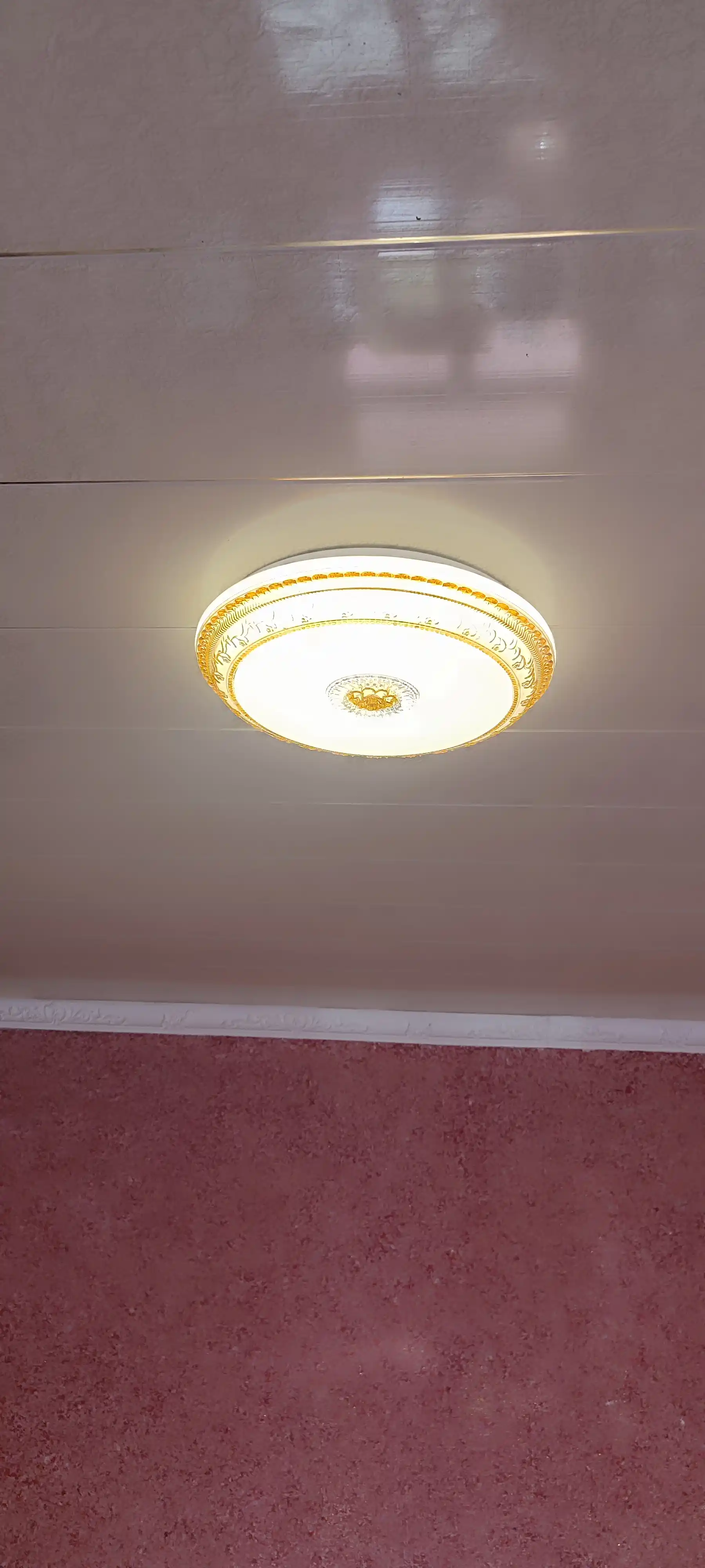LED qandil, plafon 48 W, shift chiroq, 40 sm, yotoqxona, yashash xonasi, oshxona uchun