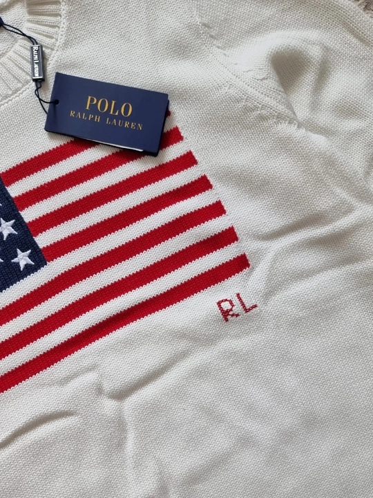 Женский свитер с американским флагом от Polo Ralph Lauren
