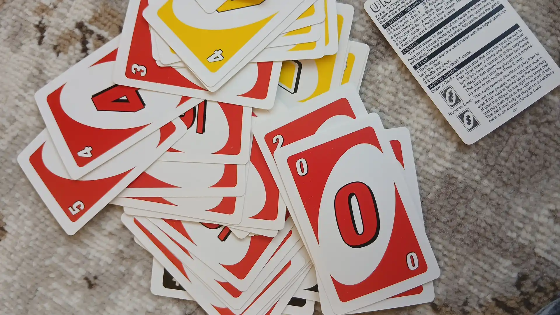 Карточная игра UNO для семьи и компании, красная коробка, 2–10 игроков, 7+