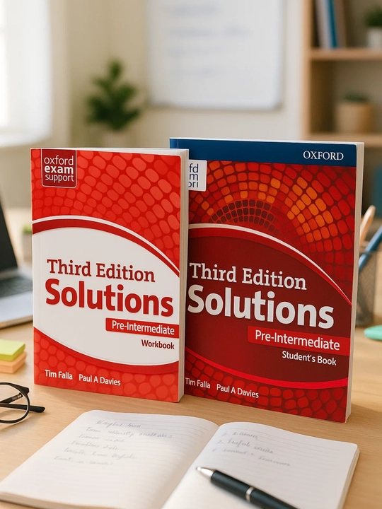 Solutions 3d Edition Pre-Intermediate StudentBook with WorkBook