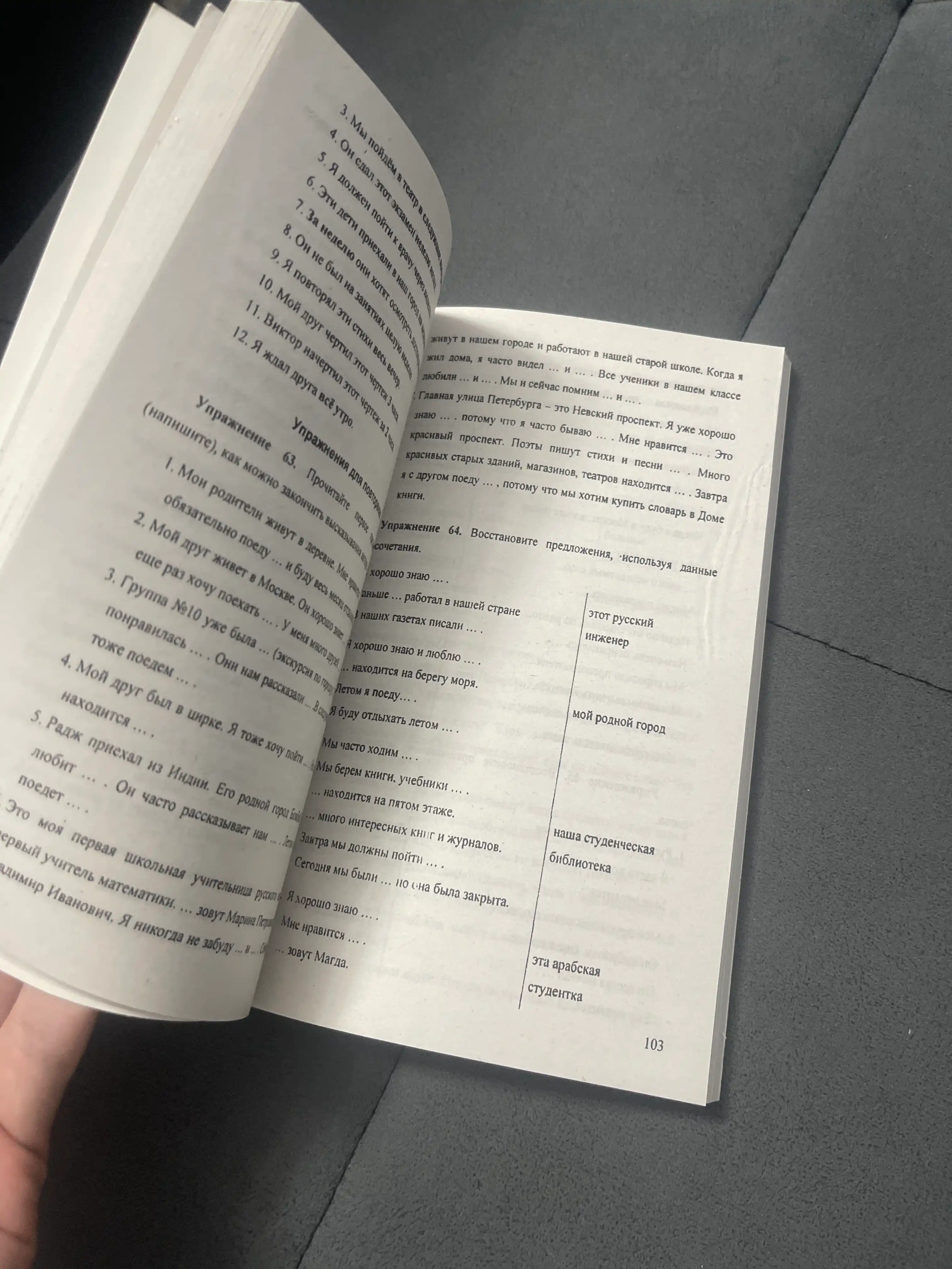 Russkiye padezhi. Sbornik uprazhneniy: uchebnoye posobiye dlya studentov-inostrantsev