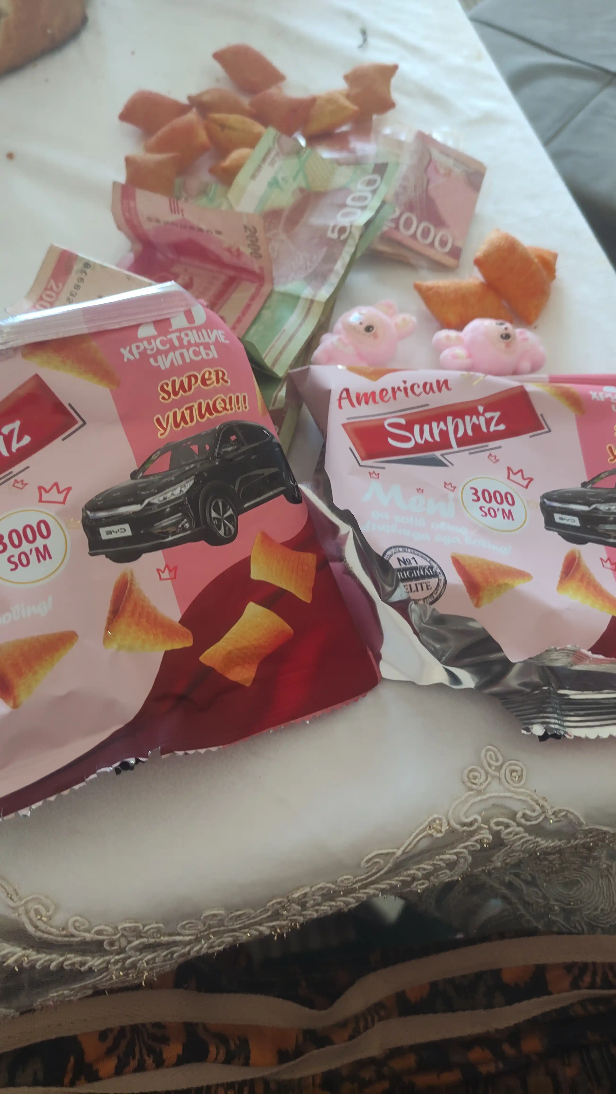Chipslar, American surpriz, mazali