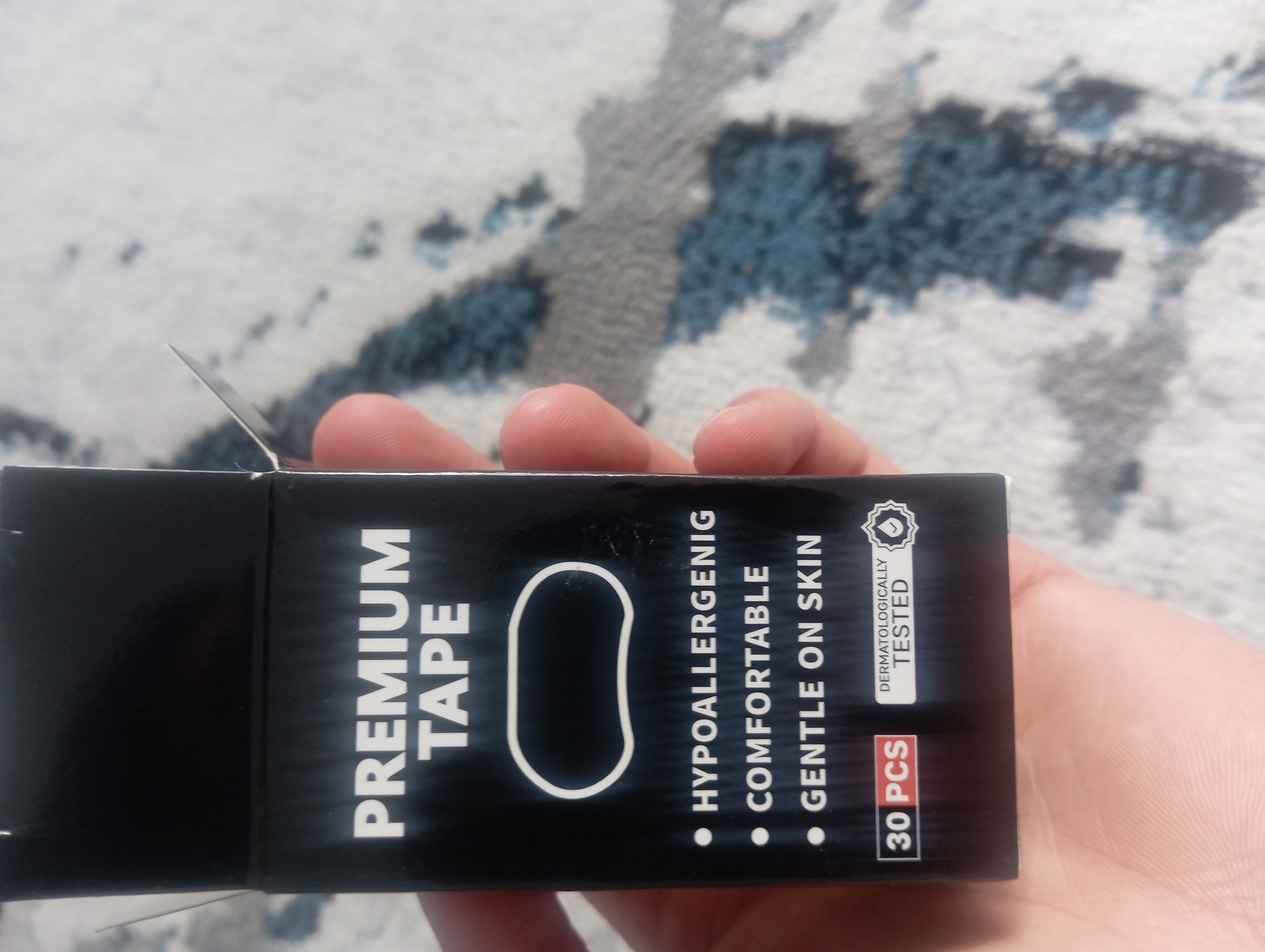 Mouth tape, пластырь для сна против храпа и сухости во рту, 30 шт