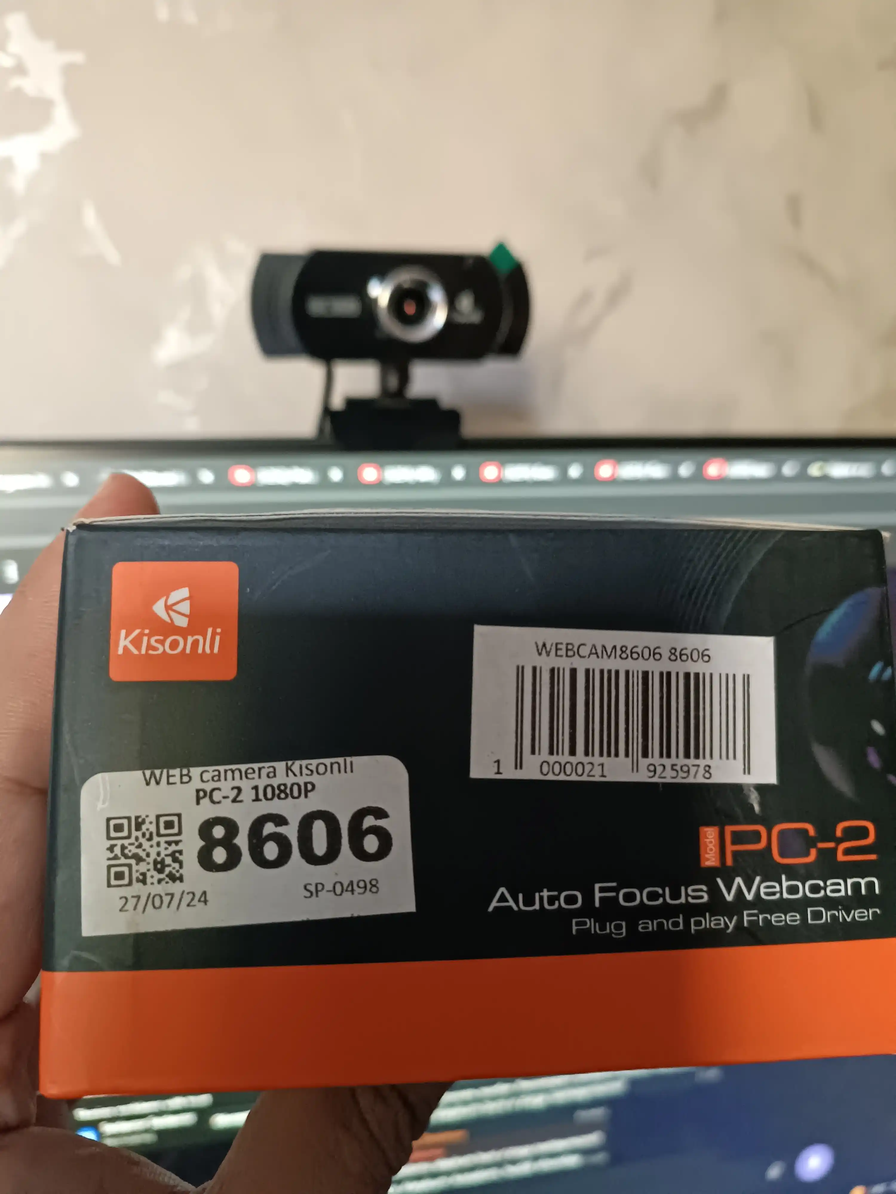 Webcamera Kisonli PC-2
