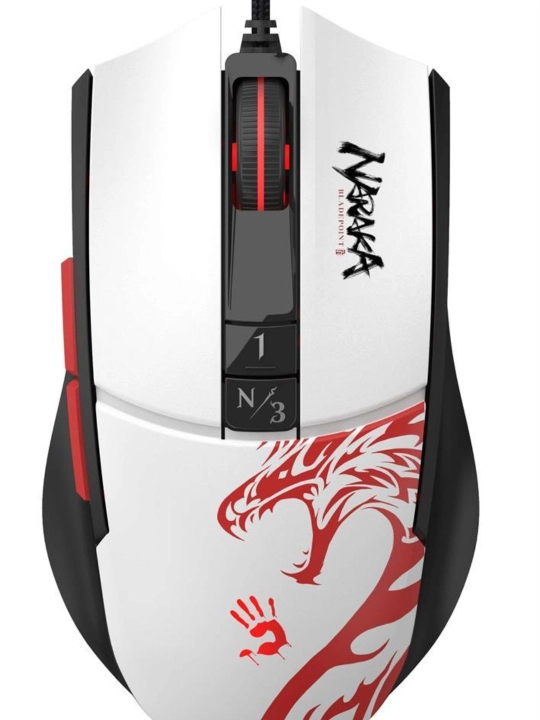 A4TECH Bloody L65 Max RGB Gaming simsiz sichqoncha, 12000 DPI, Professional Wireless Mouse