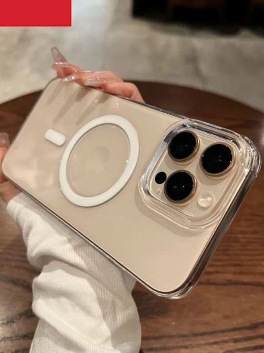 Чехол MagSafe Glass для iPhone, 11, 16 Pro Max, iPhone, чехол, чехол, чехол, 17 Air