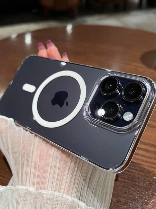 Чехол MagSafe Glass для iPhone, 11, 16 Pro Max, iPhone, чехол, чехол, чехол, 17 Air