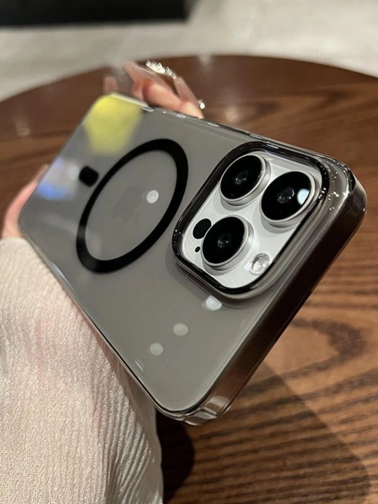 Чехол MagSafe Glass для iPhone, 11, 16 Pro Max, iPhone, чехол, чехол, чехол, 17 Air