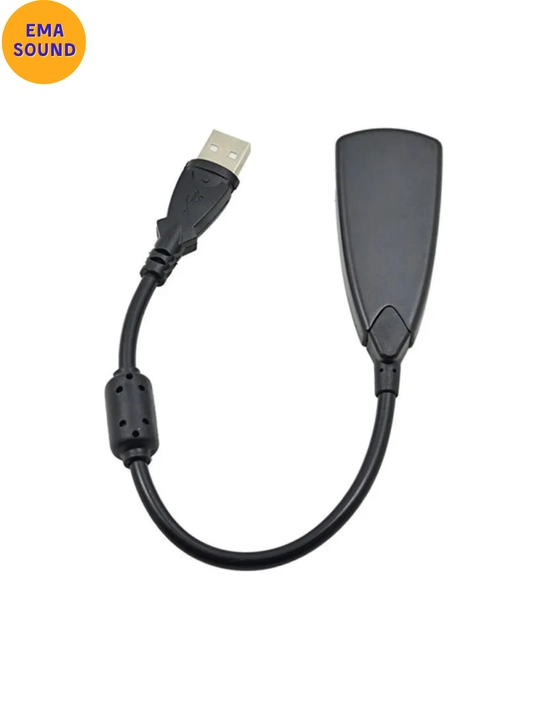 Usb Sound Ovoz Tashqi Kartasi 5h Ovoz Yozish Va Eshittirish Uchun