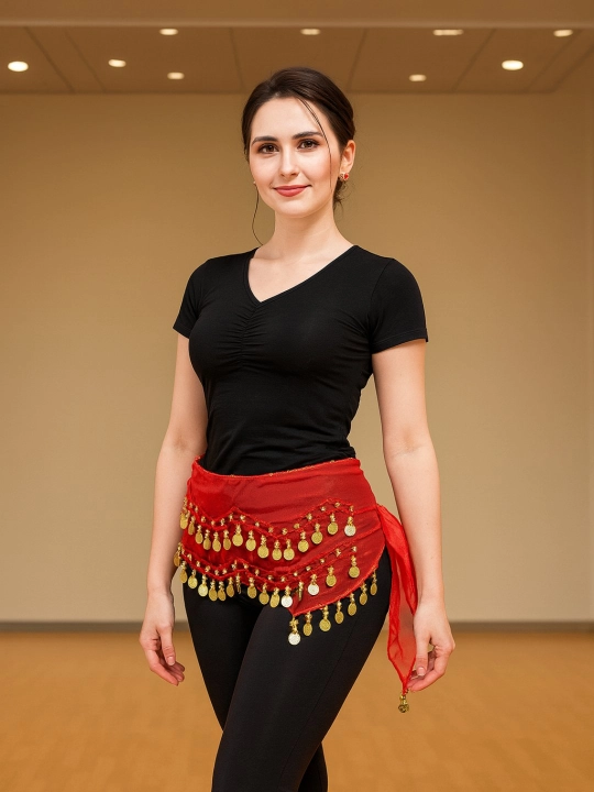 Arabcha raqs kostyumi, ayollar raqs kamari, tanga kamari