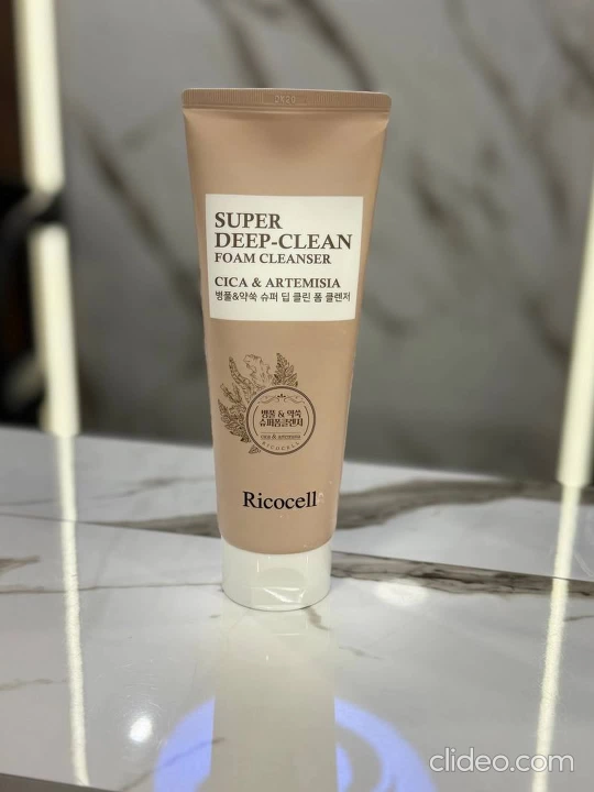 Гель для умывания Ricocell Super Deep‑Clean Foam Cleanser Cica & Artemisia - 