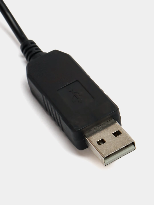 Кабель питания USB–DC для роутера, 5 В → 12 В, 1 м, 5.5 мм