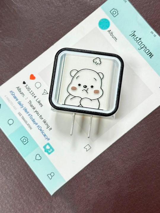 Zaryadchik chexol, iPhone zaryadka uchun g'ilof 18 Vt, 20 Vt