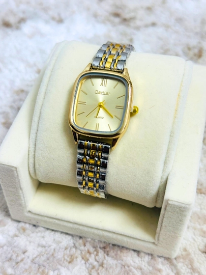 Cartier Женские наручные часы, кварцевый механизм, эко кожа ремешок — STATUSS-11-БЕЛЫЙ