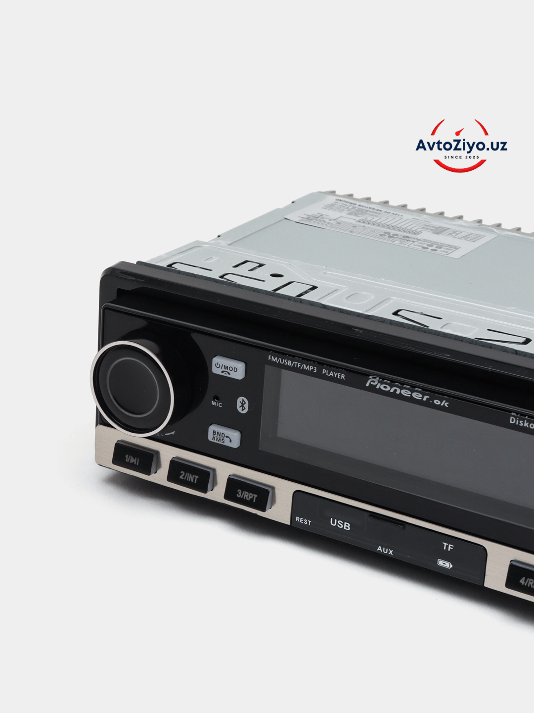 Автомобильная магнитола Pioneer Bluetooth, USB, AUX, FM-радио, с пультом 1DIN/2DIN