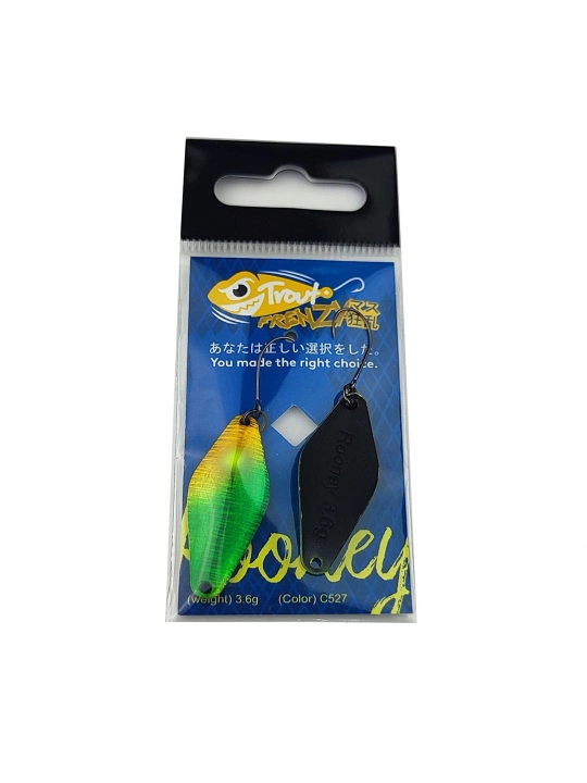 Forel qarmoqchasimon jalbasi Trout Frenzy Rooney 3.6gr# Rang C527 - 