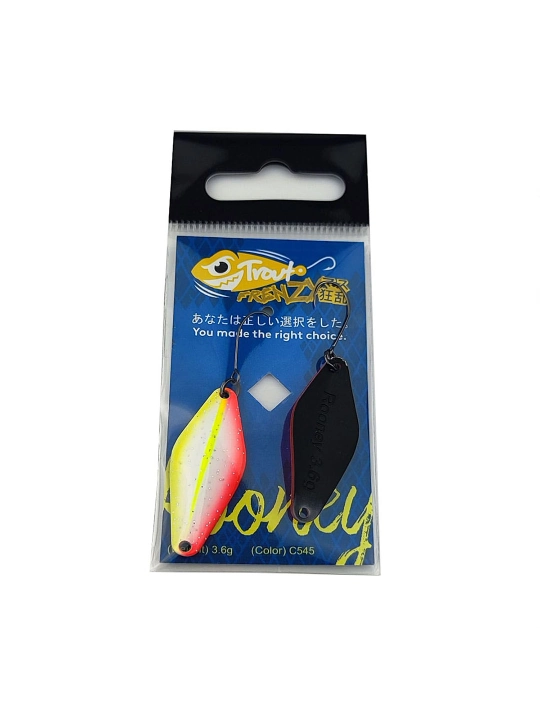Forel qarmoqchasimon jalbasi Trout Frenzy Rooney 3.6gr# Rang C545 - 