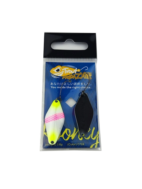 Блесна форелевая Trout Frenzy Rooney 3.6gr# Color C724 - 