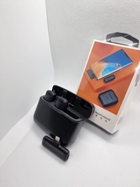 Simsiz petlichka mikrofon telefon uchun, iPhone va Android uchun, AAA
