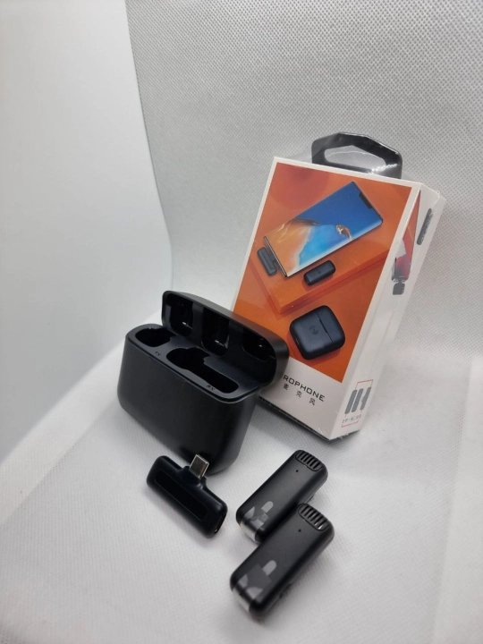 Simsiz petlichka mikrofon telefon uchun, iPhone va Android uchun, AAA