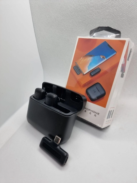 Simsiz petlichka mikrofon telefon uchun, iPhone va Android uchun, AAA