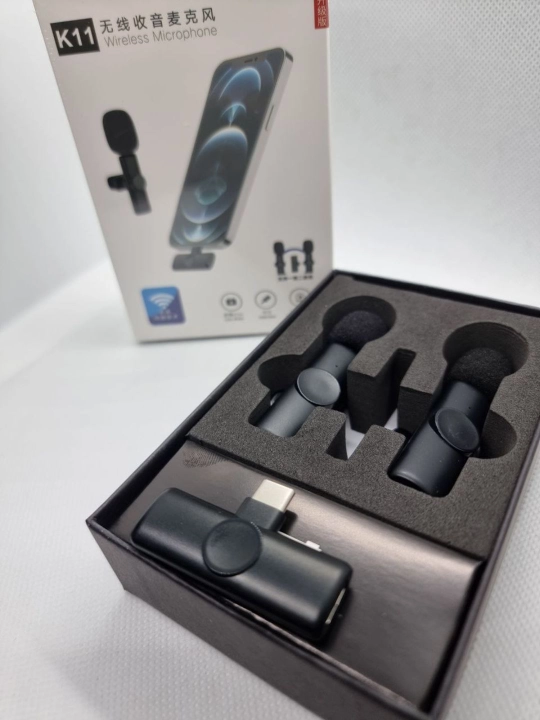 Simsiz petlichka mikrofon telefon uchun, iPhone va Android uchun, AAA