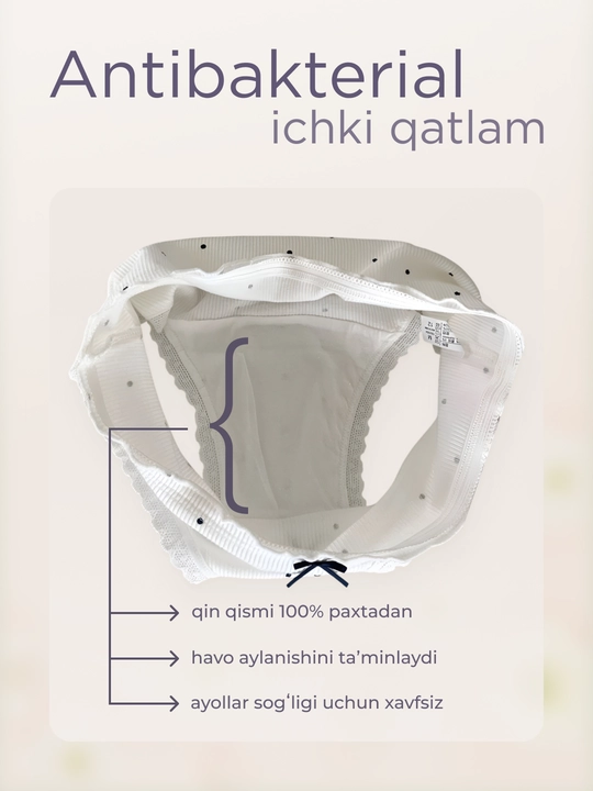 Trusiklar, ayollar uchun, paxtadan, nafis naqshli