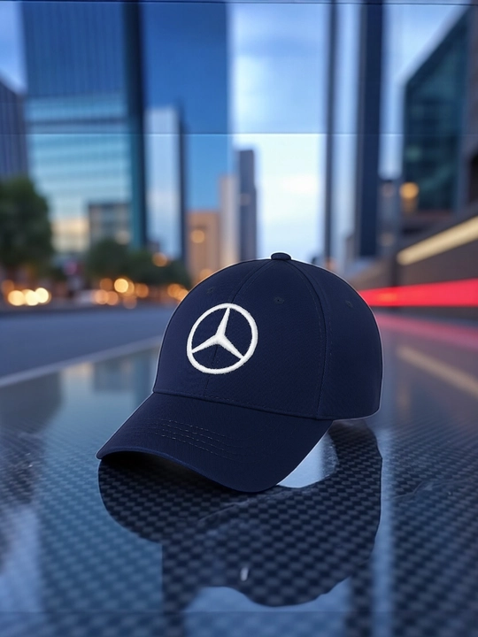Кепка с логотипом MercedesBenz  спортивный, повседневный стиль универсальный головной убор