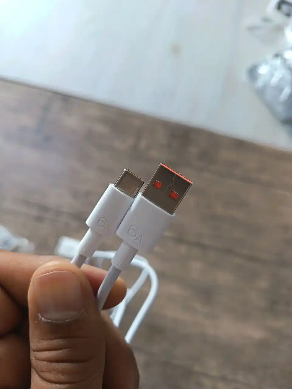 Кабель USB Type-C 6 ампер для быстрой зарядки телефонов Xiaomi Honor Huawei 6A
