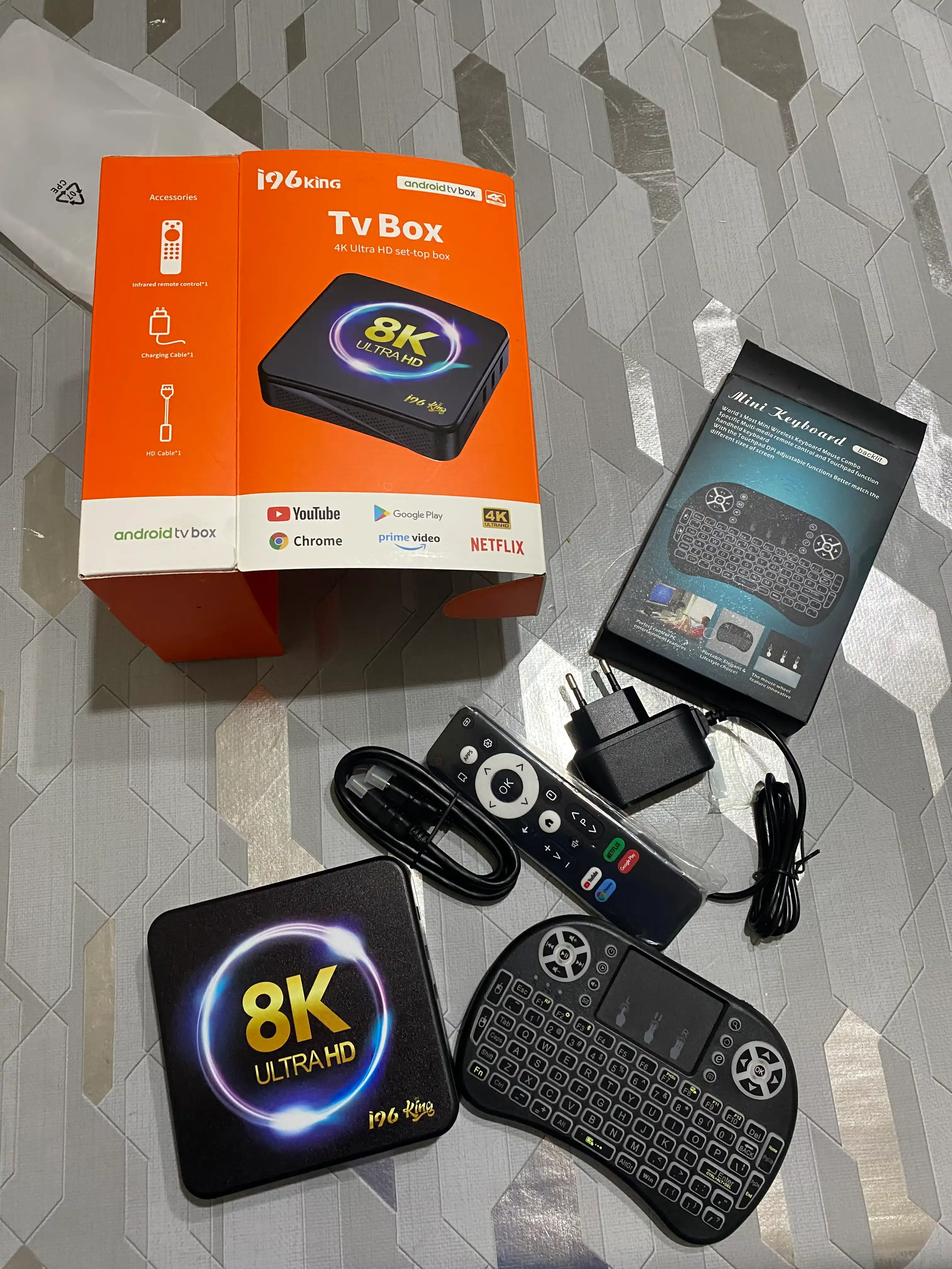TV Box  Android 10 8K, Смарт приставка для игр, кино, IPTV, YouTube, онлайн