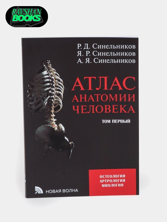 Атлас анатомии человека на русском языке, 1-2-3-4 части